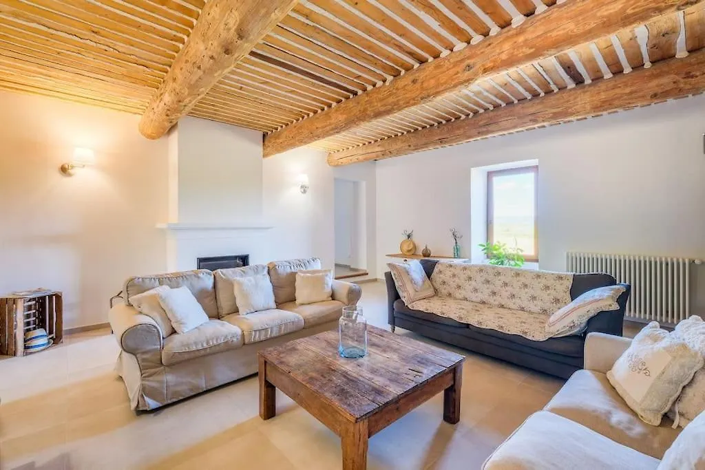 4 Stars Farmhouse, Heated Pool, View, 10 People Bonnieux France
