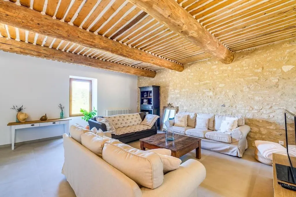 Villa 4 Stars Farmhouse, Heated Pool, View, 10 People Bonnieux